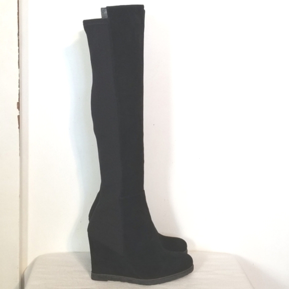 Stuart Weitzman 5050 Over the Knee Wedge Boot